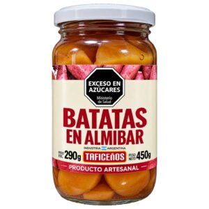 Batatas en almíbar