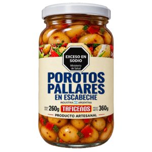 Porotos Pallares en escabeche